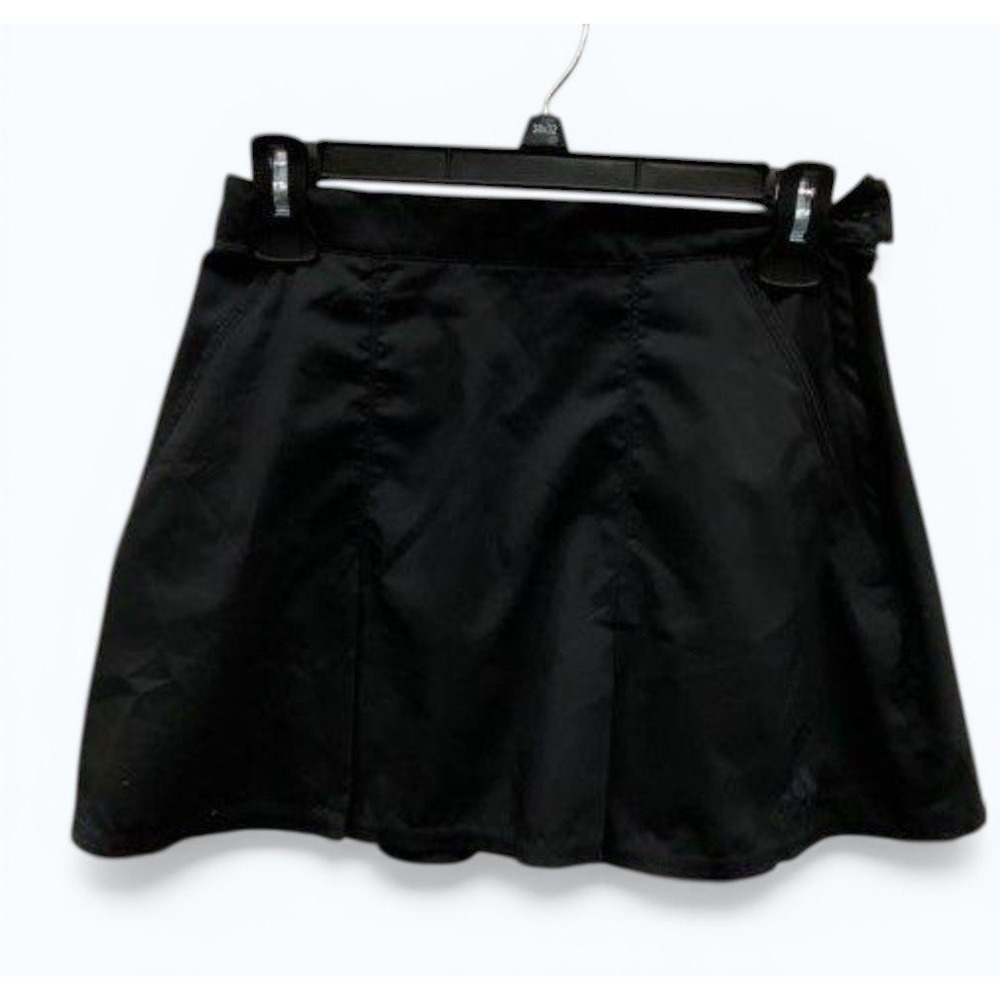 Adidas Climacool Tennis Skirt Womens Small Black Athletic Golf Skirt